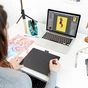 Графічний планшет Wacom Intuos M Bluetooth black (CTL-6100WLK-N) - зменшене зображення 10