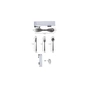Ложка-виделка туристична Naturehike Titanium NH19T012 (6927595736746) - зменшене зображення 3