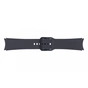 Ремінець до смарт-годинника Samsung Sport Band (S/M) Galaxy Watch 4/4 Classic/5/5 Pro/6/6 Classic Graphite (ET-SFR93SBEGEU) - зменшене зображення 4