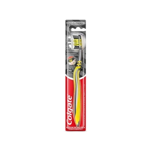 Зубна щітка Colgate Зіг Заг Деревне вугілля Жовта (2170000000114) зображення 1