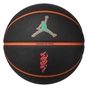 М'яч баскетбольний Nike Jordan All Court 8P Z Williamson Deflated чорний, помаранчевий Уні 7 J.100.4141.095.07 (887791427496) - зменшене зображення 1
