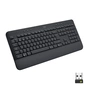 Клавіатура Logitech Signature K650 USB/Bluetooth UA Graphite (920-010945) - зменшене зображення 1