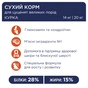 Сухий корм для собак Club 4 Paws Преміум. Для цуценят великих порід зі смаком курки 2 кг (4820083909481) - зменшене зображення 3