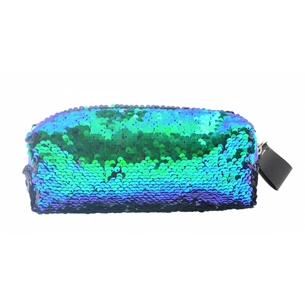 Пенал Yes Green Sequins GP-01 косметичка (532693) зображення 1