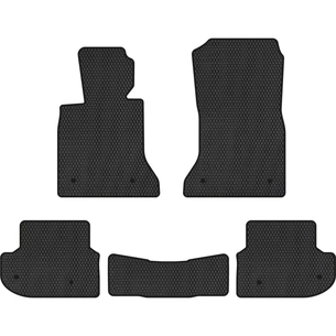 Килимок в салон EVAtech BMW 5 Series (F11) Mechanical seats 2010-2013 6 п (BM31056CB5BW8RBB) зображення 1