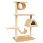 Дряпка (кігтеточка) для котів Природа Городок 2 (бежева) (4820157402603) - уменьшенное изображение 1