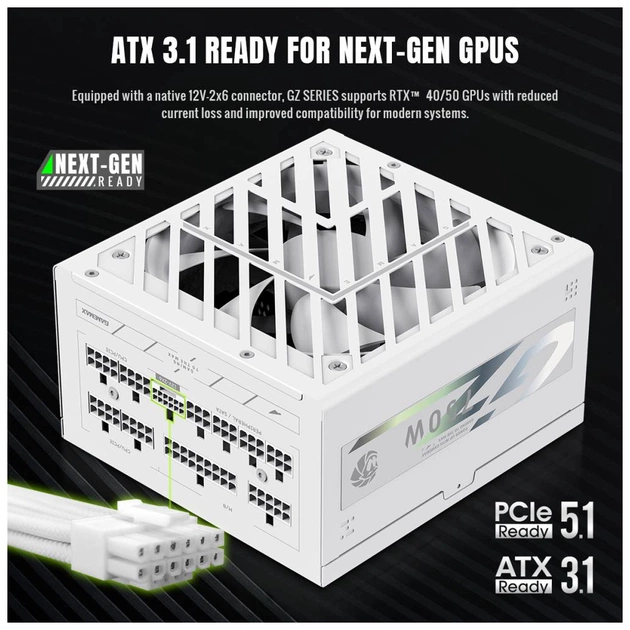 Блок питания Gamemax 750W (GZ 750G WH) - изображение 7