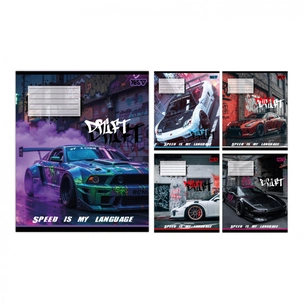 Зошит Yes Drift А5 24 аркуша лінія (768885) зображення 1