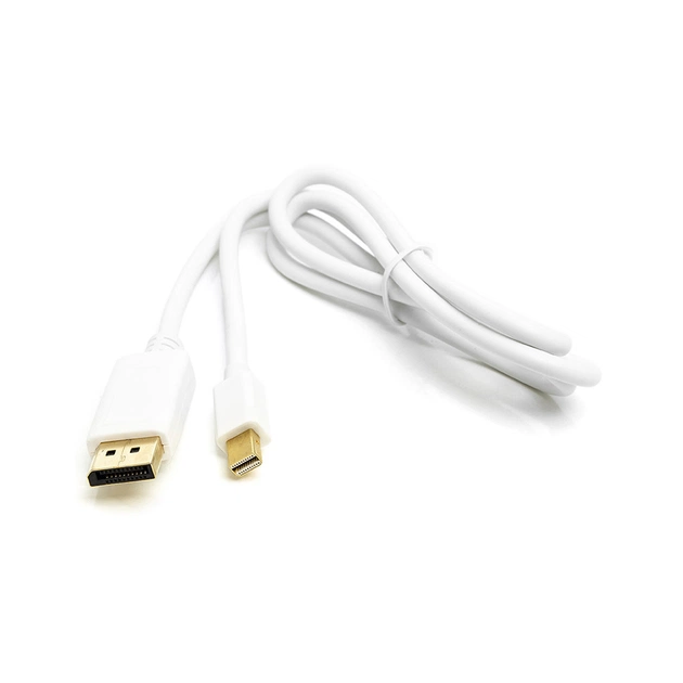 Кабель мультимедийный miniDisplayPort M to DisplayPort M 1.0m PowerPlant (CA911868) - изображение 1