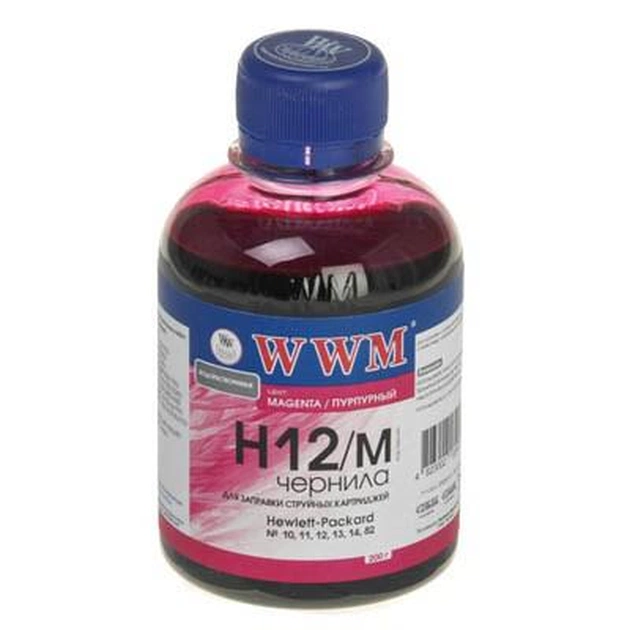 Чорнило WWM HP №10/ 11/12/13/14/82 (Magenta) (H12/M) - зображення 1