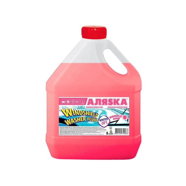Омыватель автомобильный Аляsка -20С Ягодный 3л (5361) - изображение 1