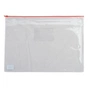Папка на блискавці Buromax А4, plastic zipper red (BM.3946-05) - зменшене зображення 1