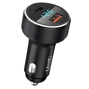 Автомобільний зарядний пристрій Remax RCC-215 Salo (2xUSB, 4.5A) Black (6972174159294) зображення 1