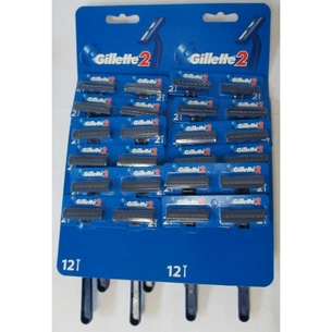 Бритва Gillette 2 одноразова 24 шт. (3014260282707) зображення 1