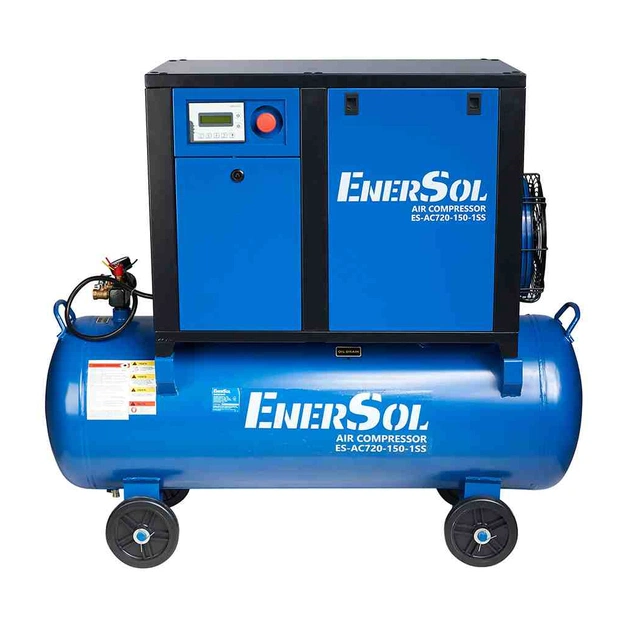 Компрессор Enersol винтовой ES-AC720-150-1SS, 720 л/мин, 4 кВт, 127.0 кг (ES-AC720-150-1SS) - изображение 1