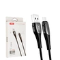 Кабель XO NB145 USB - Lightning, (M/M), 2.4A 1 м Black (6920680869558) - зменшене зображення 2