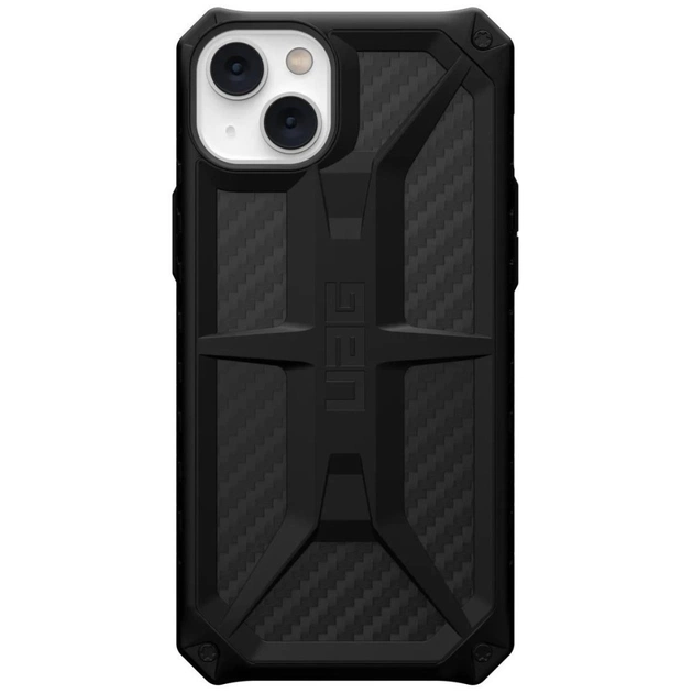 Чохол до мобільного телефона UAG Apple iPhone 14 Plus Monarch, Carbon Fiber (114033114242) - зображення 1