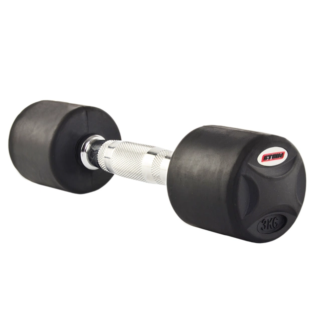 Гантель Stein прогумована 3 кг (DB3051-3) - изображение 1