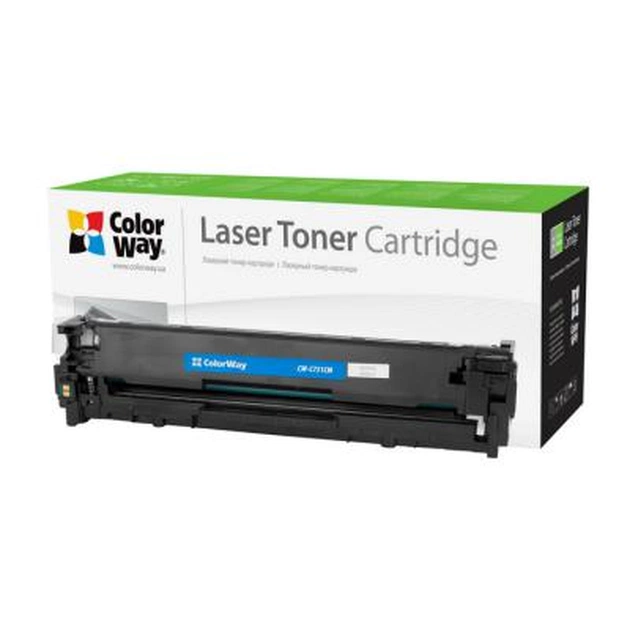 Картридж ColorWay для Canon 731 cyan (НР СF211A) LBP-7100Cn/7110Cw (CW-C731CM) - изображение 1