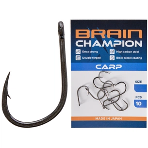 Крючок Brain Champion Carp 6 (10 шт/уп) (1858.54.31) изображение 1