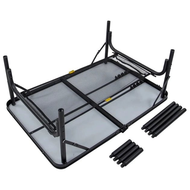 Туристичний стіл Bo-Camp Northgate 90x60 cm Black/Grey (1404184) (DAS303262) - зображення 7