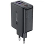 Зарядний пристрій Acefast 4xUSB 45W (2xUSB-C+2xUSB-A) Gan A61 Fast Charger Black (6974316282754) - зменшене зображення 4
