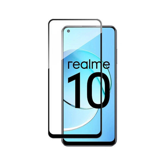 Стекло защитное PowerPlant Full screen Realme 10 (GL603159) - изображение 1