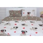 Постільна білизна MirSon Бязь Ranforce Elite 17-0566 Pug-dog 110х140 (2200004660462) - зменшене зображення 1