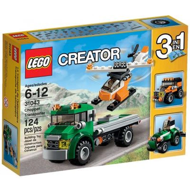 Конструктор LEGO Creator Перевізник вертольота (31043) - зображення 1