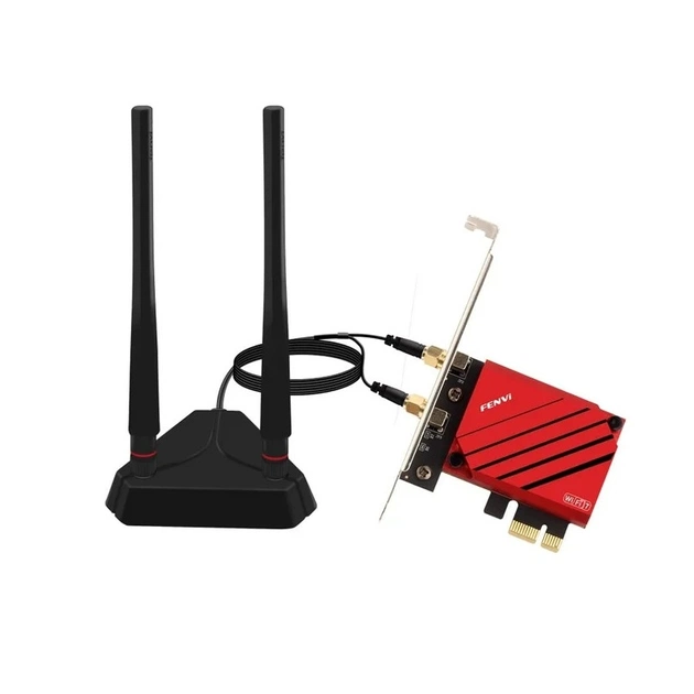 Бездротовий адаптер Fenvi FV-BE8800Pro Wi-Fi 7, Bluetooth 5.4 Gaming Tri Band 2.4G/5G/6GHz - picture 10