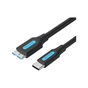 Дата кабель USB-C to Micro BM 0.5m 2A Vention (CQABD) - уменьшенное изображение 1