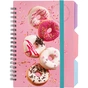 Блокнот Optima Cupcake B6 с разделителями 100 листов, клетка (O20358-06) - уменьшенное изображение 1