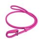 Повідець для собак WAUDOG "GLAMOUR" круглий Ш 13 мм, Д 135 см рожевий (33967) - зменшене зображення 1