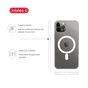 Чохол до мобільного телефона Intaleo CLEAR MagSafe Apple iPhone 12 Pro Max with Box (1283126609589) - зменшене зображення 5