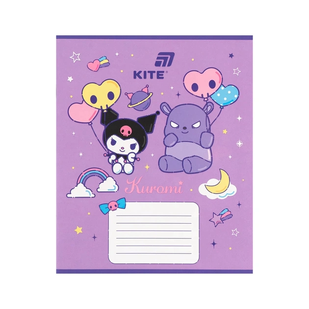 Зошит Kite Hello Kitty, 12 аркушів, коса лінія (HK26-235-2) - зображення 6