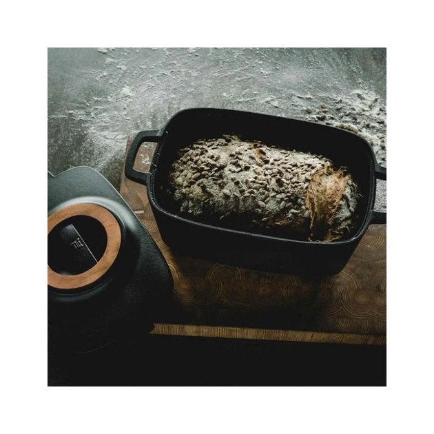 Каструля Fiskars Norden чавунна прямокутна 5 л (1026567) - picture 8