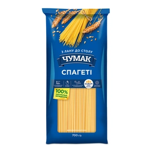 Макарони Чумак Спагеті 700 г (4820156768755) зображення 1