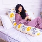 Подушка MirSon для вагітних та відпочинку Naturale Line Print №8007 U-подібна Elkasso (2200006178255) - зменшене зображення 6