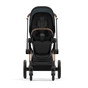 Набір текстилю для коляски Cybex Priam Deep Black (521002417) - зменшене зображення 2