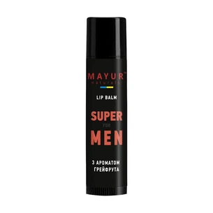 Бальзам для губ Mayur Super For Men Для чоловіків З ароматом грейпфрута 5 г (4820230955309) изображение 1
