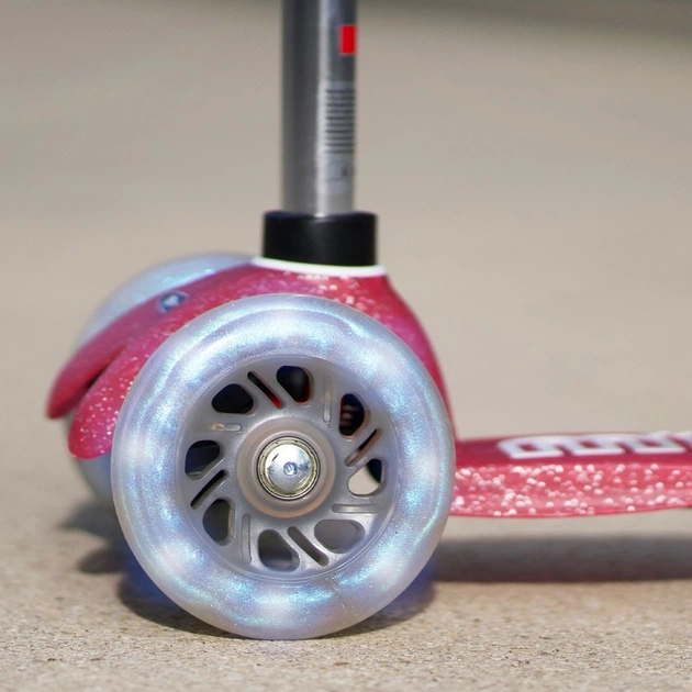 Самокат Micro Mini Deluxe Fairy Glitter LED Рожевий (MMD208) - picture 6