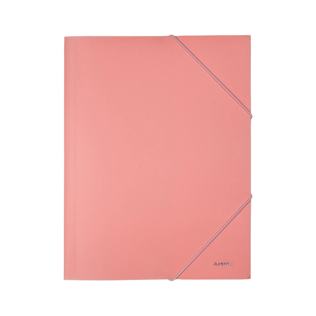 Папка на резинках Axent A4 430 мкм Pastelini pink (1504-10-A) - зображення 1