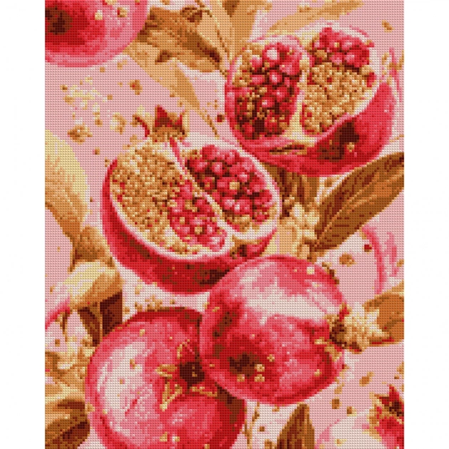 Картина по номерам Santi алмазна мозаїка "Золотий гранат", 40*50см на підрамник (956059) - picture 1
