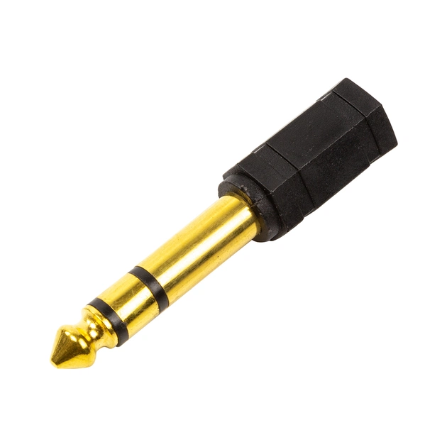 Переходник 6.35 mm (M) - 3.5 mm (F) PowerPlant (CA913190) - изображение 1