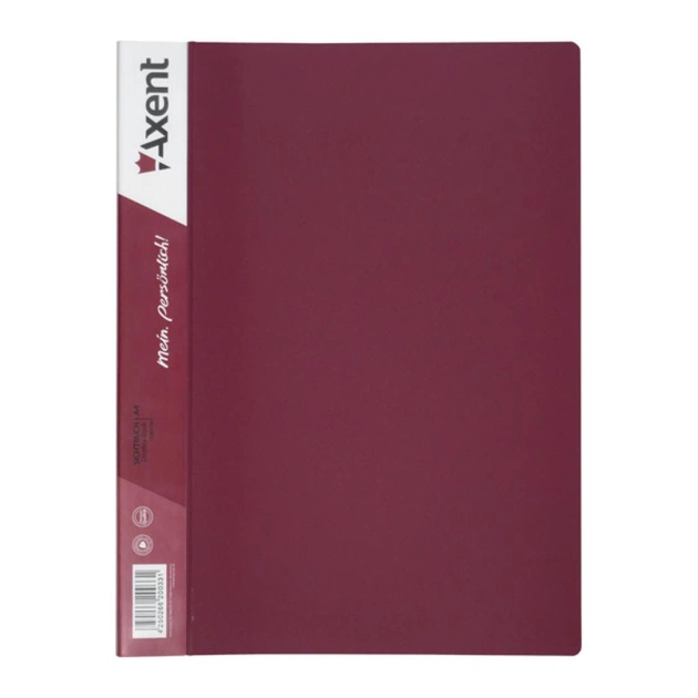 Папка з файлами Axent 30 sheet protectors, burgundy (1030-04-А) - picture 1