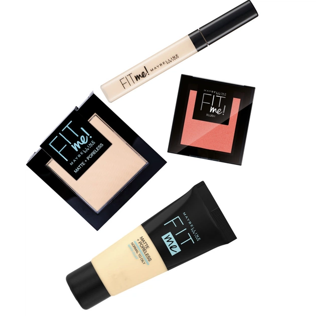 Пудра для обличчя Maybelline New York Fit Me Matte + Poreless 120 - Classic Ivory (3600531384197) - picture 6