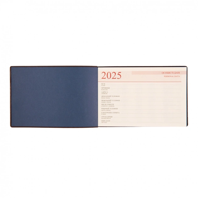 Еженедельник Leo planner датированный 2025 Cioccolato 10х15 см 128 страниц (252570) - изображение 3