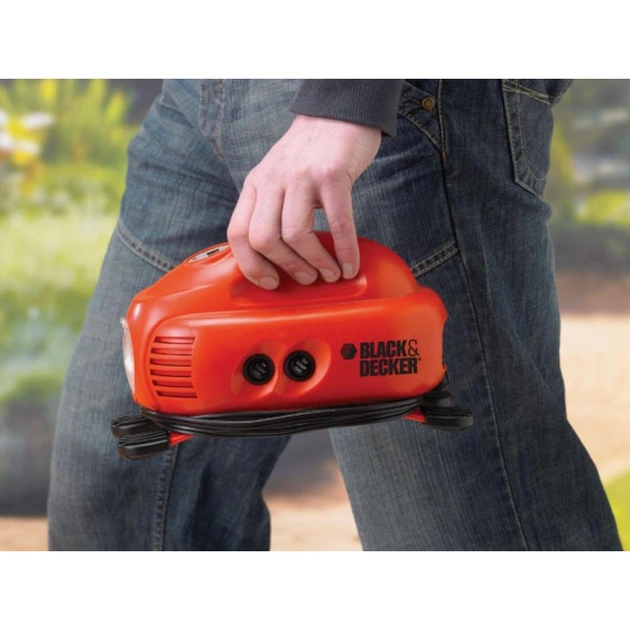 Автомобільний компресор Black&Decker ASI200 - зображення 4