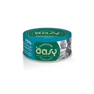 Консерви для котів OASY Wet More Love з тунцем та білою рибою 70 г (8053017344904) зображення 1