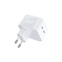 Зарядний пристрій Choetech 2xUSB-С 35W PD/QC (Q5008-EU-WH) - зменшене зображення 2
